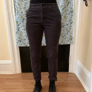 Grey Corduroy Muji Pants